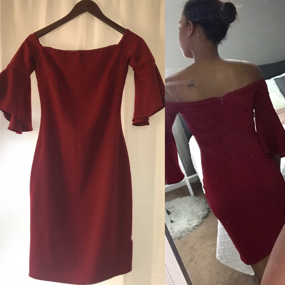 Red dress